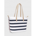Torebka TOMMY HILFIGER Poppy Tote Corp Stripes AW0AW14775 0GY