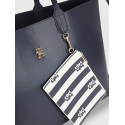 TOMMY HILFIGER Iconic Tommy Tote Solid Stripe AW0AW14767 DW6 3