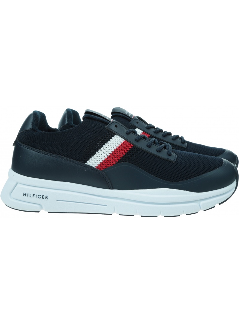 Półbuty Męskie TOMMY HILFIGER Premium Lightweight Runner Knit FM0FM04502