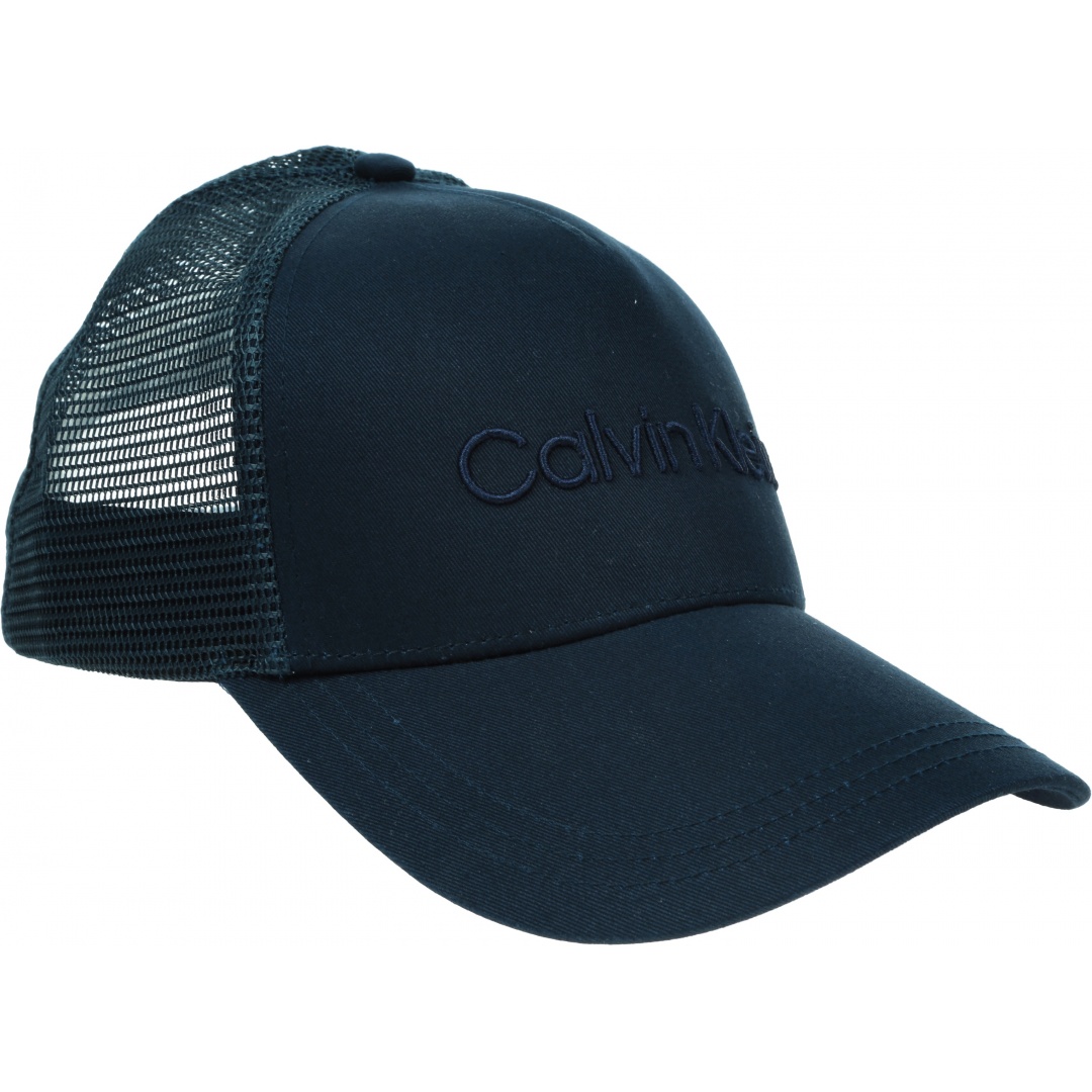 Męska Czapka z Daszkiem CALVIN KLEIN Embroidery Trucker K50K510334 BA7