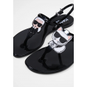 Sandałki KARL LAGERFELD Jelly Karl Ikonic Sling KL80002 V00 8