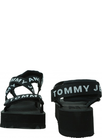 Sandały TOMMY JEANS Flatform Eva Sandal EN0EN02119 0GJ