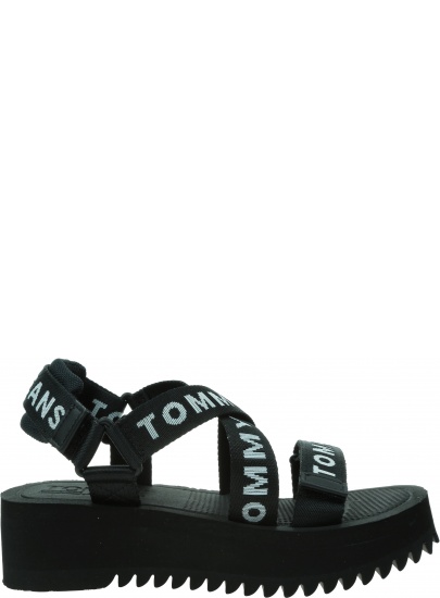 Sandały TOMMY JEANS Flatform Eva Sandal EN0EN02119 0GJ