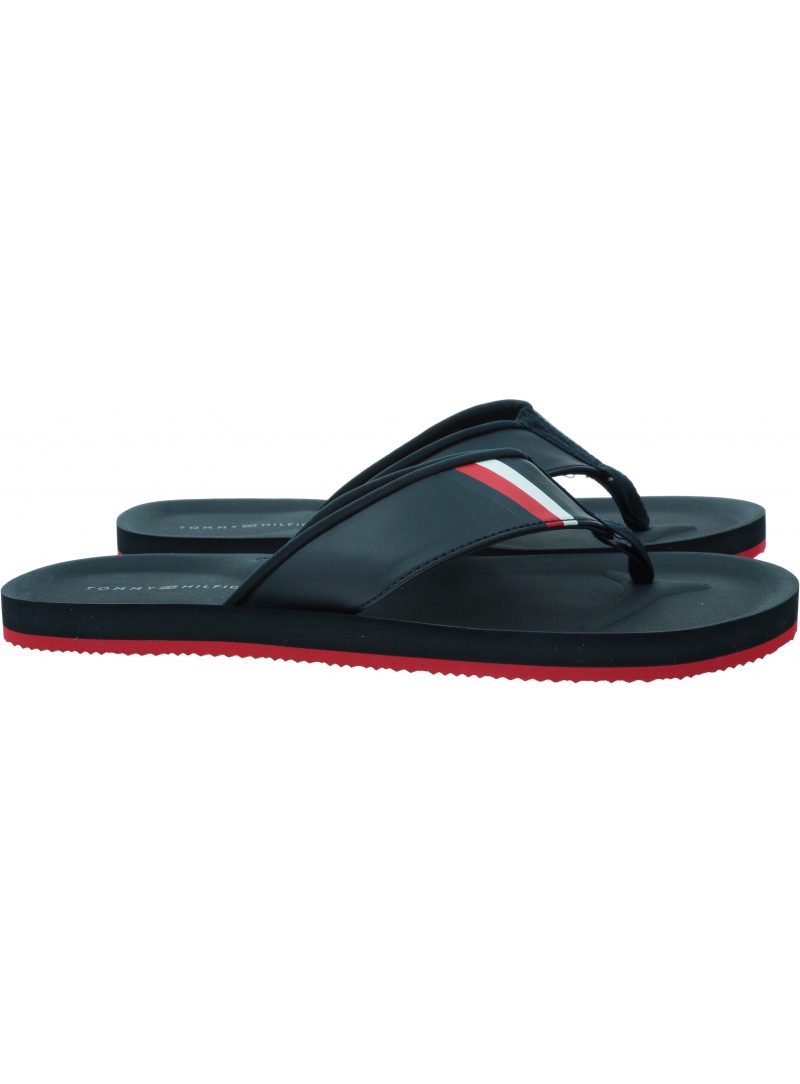 Japonki Męskie TOMMY HILFIGER Comfortable Padded Beacg Sandal FM0FM04473