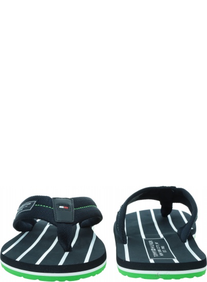 Japonki Męskie TOMMY HILFIGER Patch Hilfiger Beach Sandal FM0FM04470 DW5