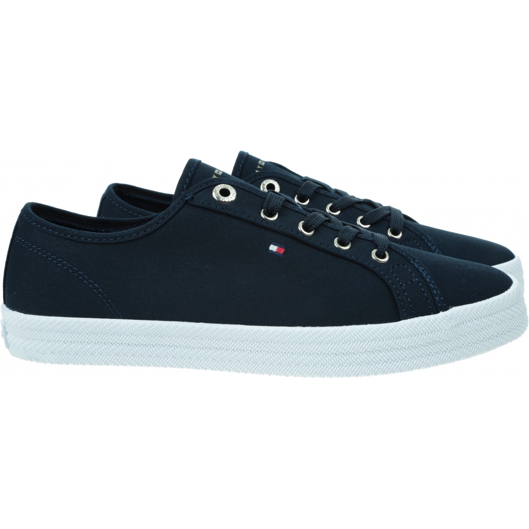 Trampki TOMMY HILFIGER Essential Vulcanized Sneaker FW0FW07119 DW6