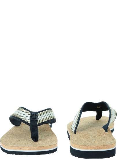 Japonki Damskie TOMMY HILFIGER Th Cork Sandal FW0FW07145 DW6