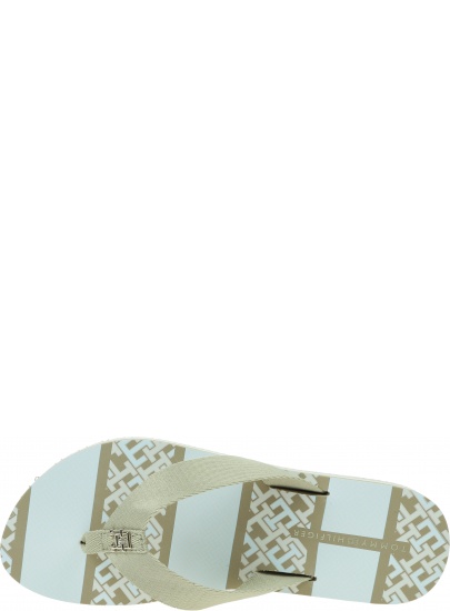 Japonki Damskie TOMMY HILFIGER Th Monogram Essential Sandal FW0FW07162 RBT