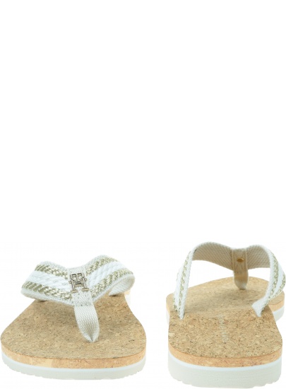 Japonki Damskie TOMMY HILFIGER Th Cork Sandal FW0FW07145 AF4