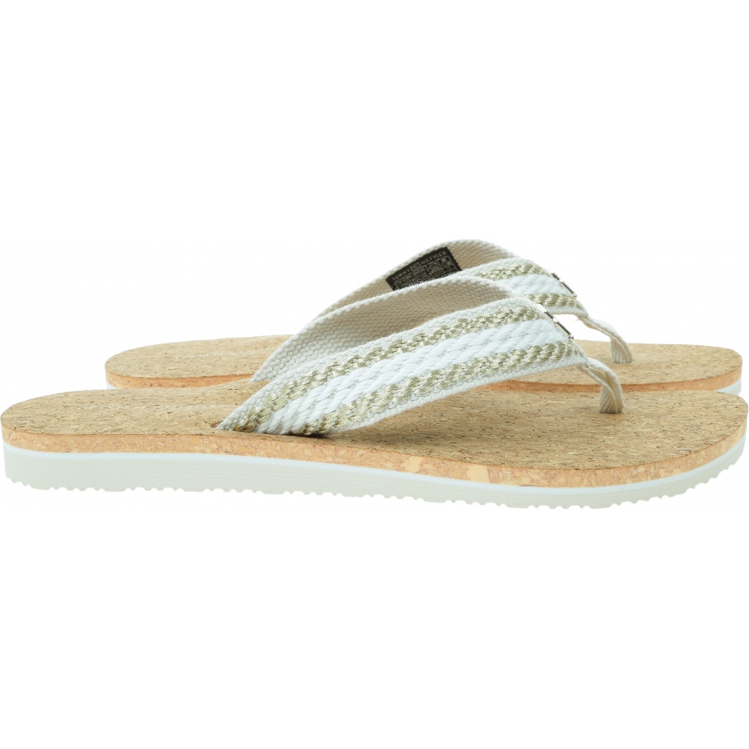 Japonki Damskie TOMMY HILFIGER Th Cork Sandal FW0FW07145 AF4