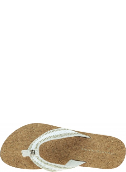 Japonki Damskie TOMMY HILFIGER Th Cork Sandal FW0FW07145 AF4