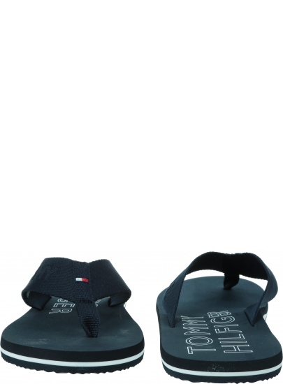 Japonki Męskie TOMMY HILFIGER Tonal Hilfiger Beach Sandal FM0FM04472 DW5