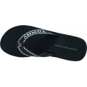 Japonki Damskie Na Koturnie TOMMY HILFIGER Tommy Webbing Wedge Sandal