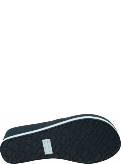 Japonki Damskie Na Koturnie TOMMY HILFIGER Tommy Webbing Wedge Sandal