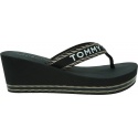 Japonki Damskie Na Koturnie TOMMY HILFIGER Tommy Webbing Wedge Sandal