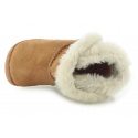 KOZACZKI CLARKS LITTLE SNUG TAN SUEDE