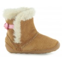 KOZACZKI CLARKS LITTLE SNUG TAN SUEDE