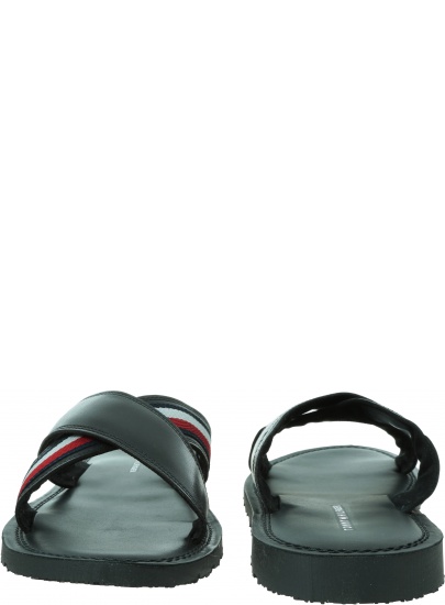 Klapki TOMMY HILFIGER Criss Cross Sandal FM0FM04457 BDS
