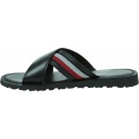 Klapki TOMMY HILFIGER Criss Cross Sandal FM0FM04457 BDS