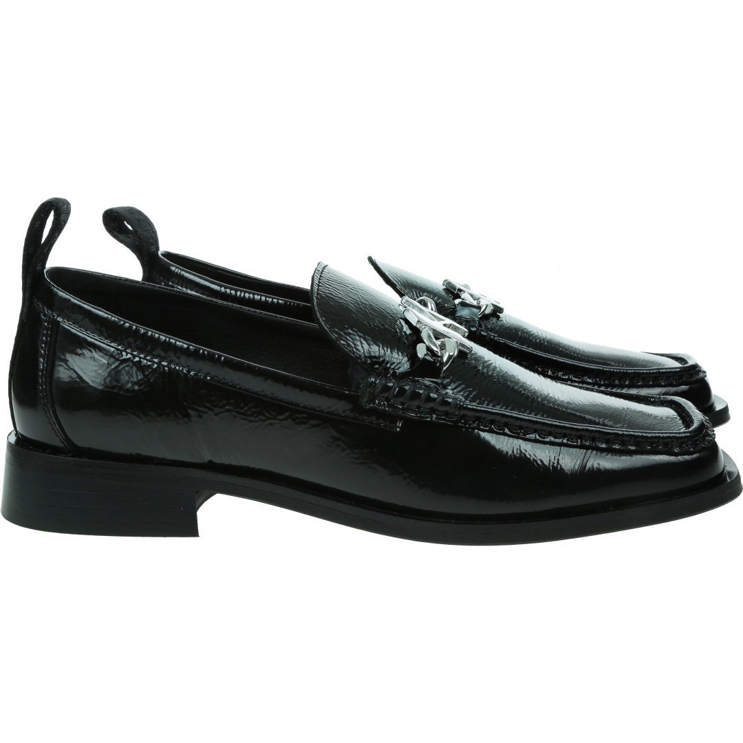 Lakierowane Mokasyny KARL LAGERFELD Mokassino II KL41336 100