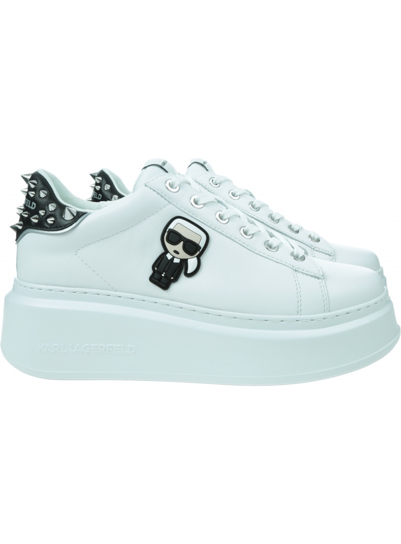 Sneakersy KARL LAGERFELD Anakapri Karl Ikonik Stud Tab KL63529 010 Sneakersy KARL LAGERFELD Anakapri Karl Ikonik Stud Tab KL63529 010