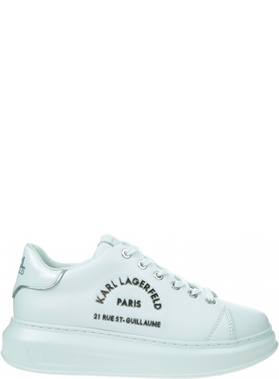 Sneakersy KARL LAGERFELD Kapri Metal Maison Karl Lace KL62539 01S