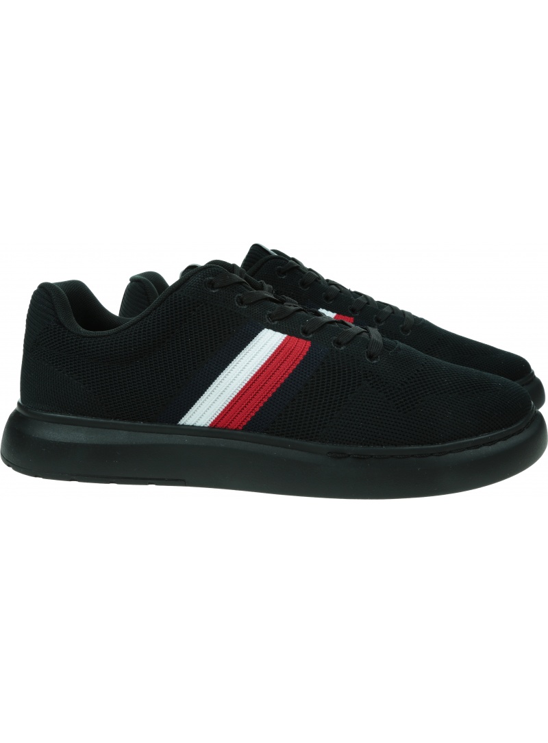 Półbuty Męskie TOMMY HILFIGER Lightweight Cupsole Knit Stripes FM0FM04587