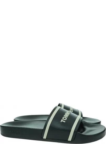 Klapki Męskie TOMMY JEANS Pool Slide EM0EM01229 BDS