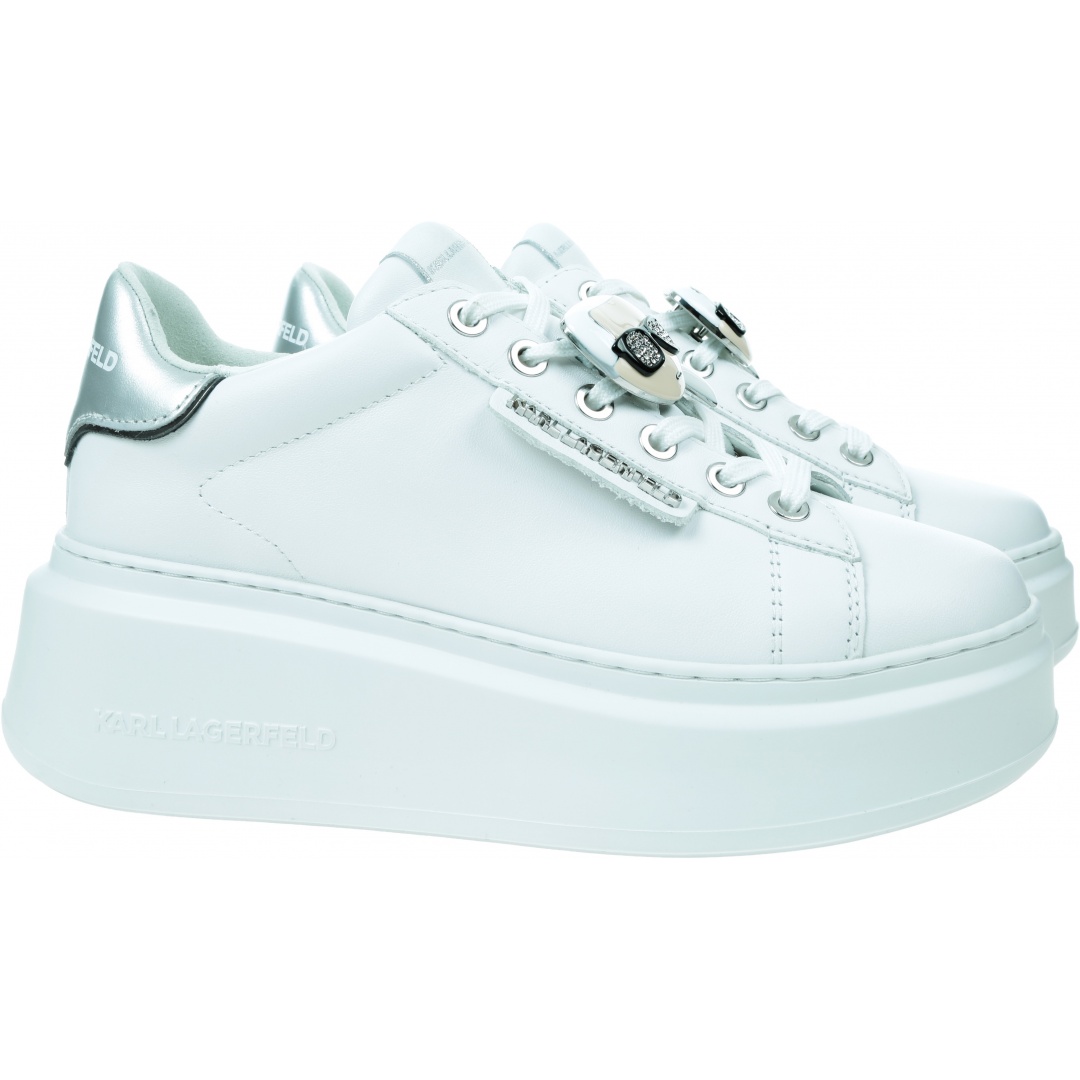 Sneakersy KARL LAGERFELD Anakapri Karl Ikonik Lo Lace KL63576K 01S