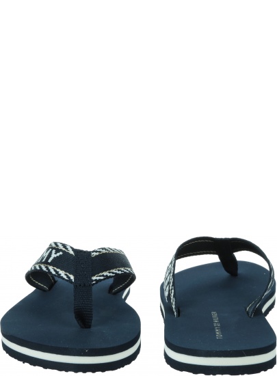 Japonki Damskie TOMMY HILFIGER Tommy Webbing Sandal FW0FW07143 DW6