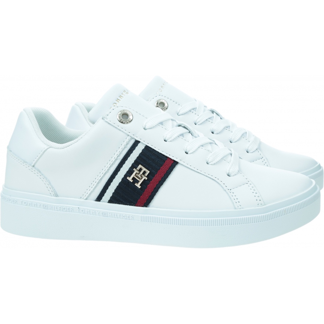 Sneakersy TOMMY HILFIGER Corp Webbing Sneaker FW0FW07379 YBS