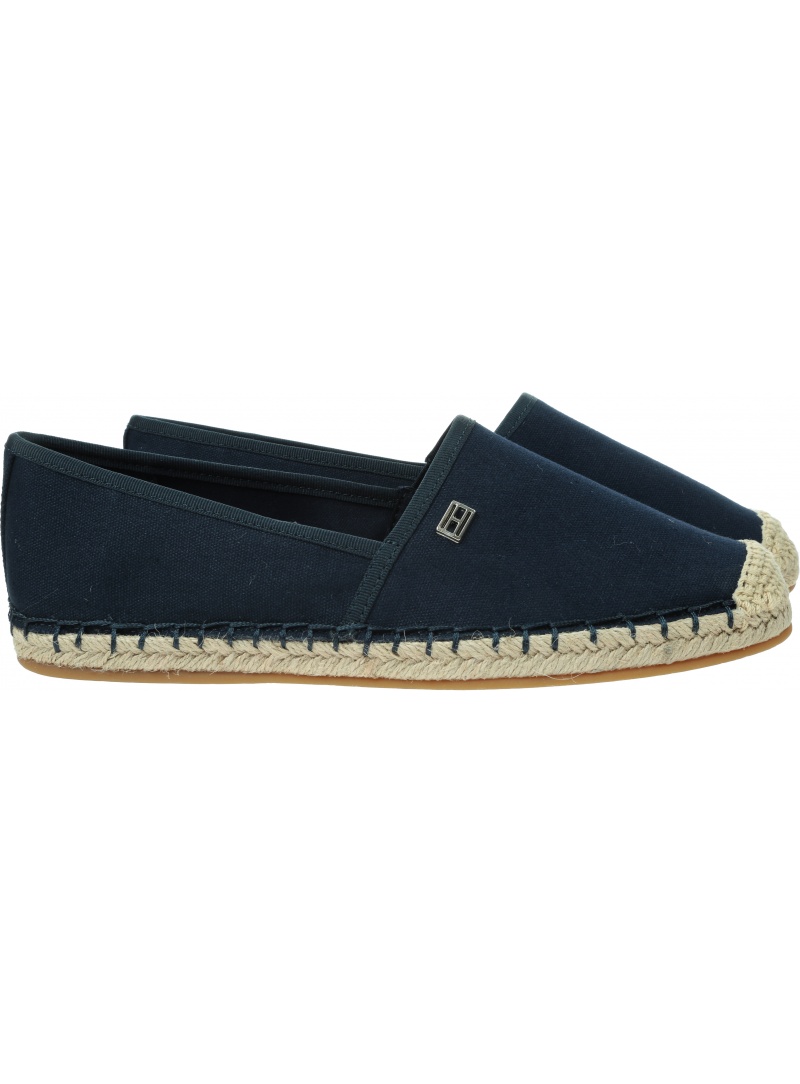 Espadryle TOMMY HILFIGER Essential Espadrille FW0FW07458 DW6