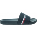 Klapki Męskie TOMMY HILFIGER Corporate Flag Pool Slide FM0FM04613 DW5