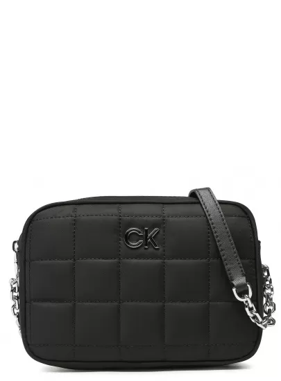 Torebka Listonoszka CALVIN KLEIN Re-Lock Quilt Camera Bag K60K610640 BAX