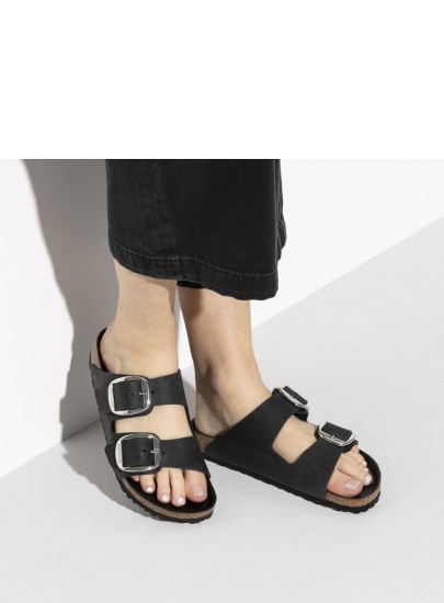 Klapki BIRKENSTOCK Arizona Big Buckle 1011074 Black