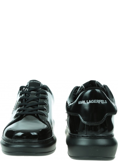 Lakierowane Sneakersy KARL LAGERFELD Kapri Mens Metal Maison KC KL52539S