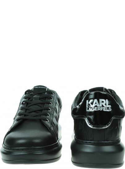 Sneakersy KARL LAGERFELD Kapri Mens Monogram Emboss Lo KL52549 00X