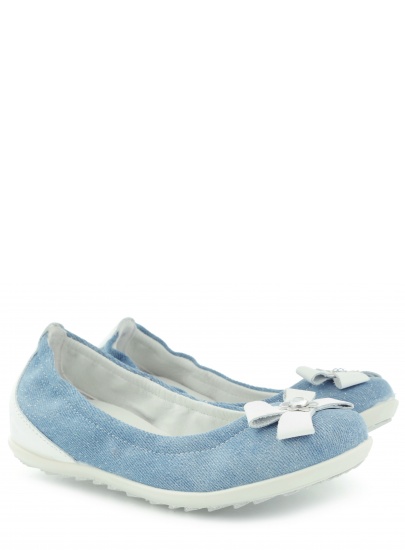 BALERINKI PRIMIGI DAMIRA NAPPA JEANS BIANCO JEANS