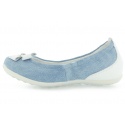 BALERINKI PRIMIGI DAMIRA NAPPA JEANS BIANCO JEANS