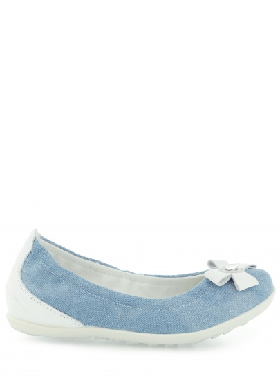 BALERINKI PRIMIGI DAMIRA NAPPA JEANS BIANCO JEANS