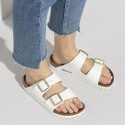 Klapki BIRKENSTOCK Arizona BF Patent 1005293 White 2