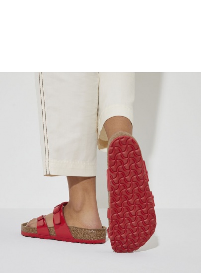 Klapki BIRKENSTOCK Mayari BF Patent Cherry 1023985