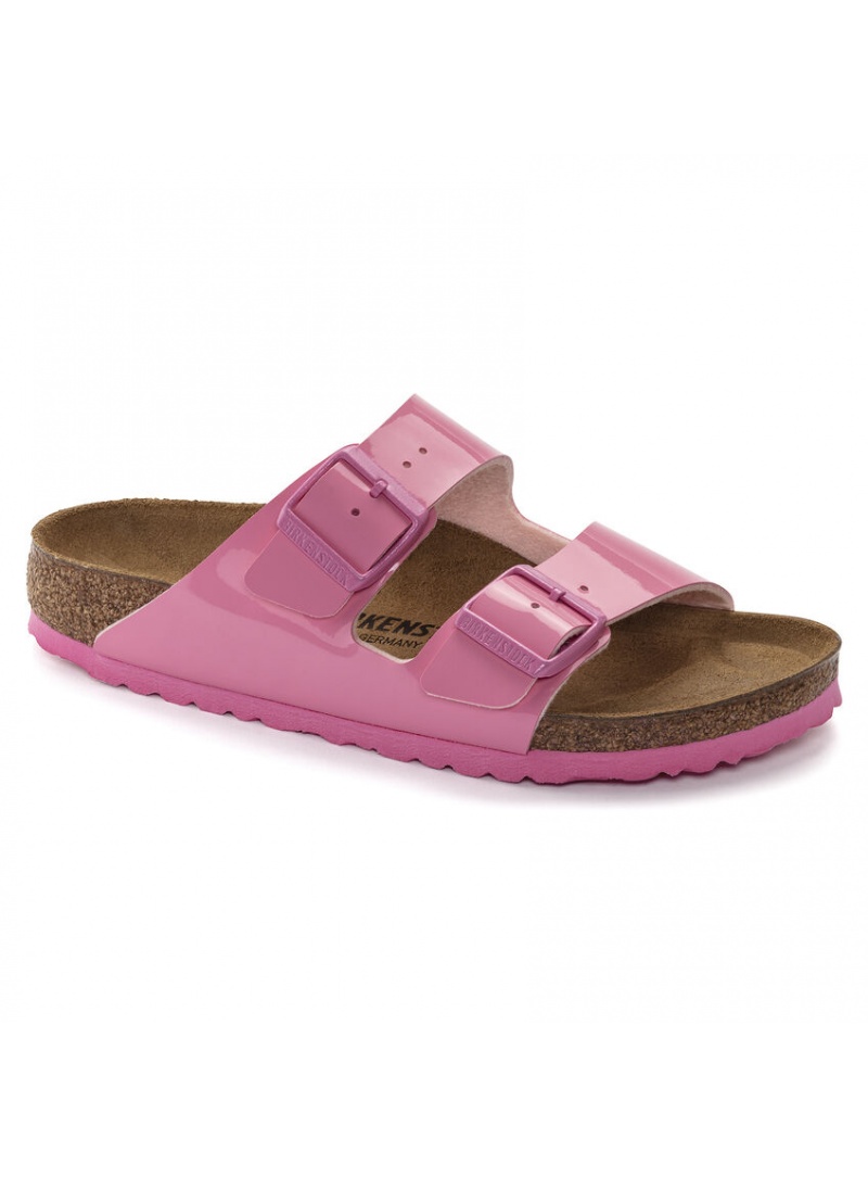 Klapki BIRKENSTOCK Arizona BF Patent Candy Pink 1024041 Klapki BIRKENSTOCK Arizona BF Patent Candy Pink 1024041