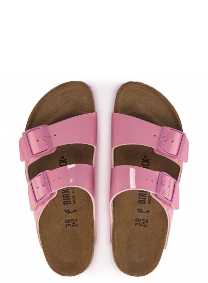 Klapki BIRKENSTOCK Arizona BF Patent Candy Pink 1024041