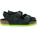 Sandały BIRKENSTOCK Milano Kids BF Desert Soil Black Lime