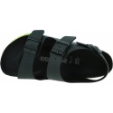 Sandały BIRKENSTOCK Milano Kids BF Desert Soil Black Lime