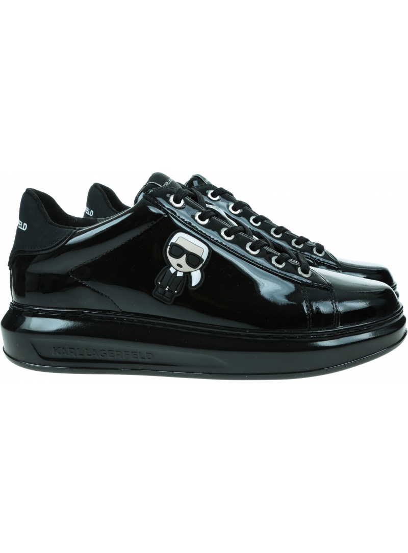 Sneakersy KARL LAGERFELD Kapri Iconic Shine Lo KL62530U 1BP Sneakersy KARL LAGERFELD Kapri Iconic Shine Lo KL62530U 1BP