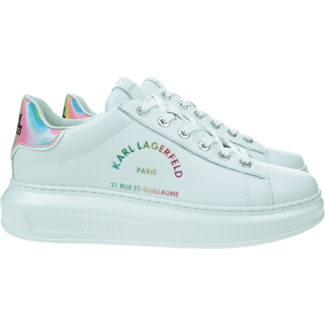 Sneakersy KARL LAGERFELD Kapri Karl Iconic Lo Lace KL62538L 011