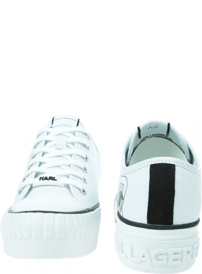Białe Trampki KARL LAGERFELD Kampus Max Nft Lo Lace KL60410N 911