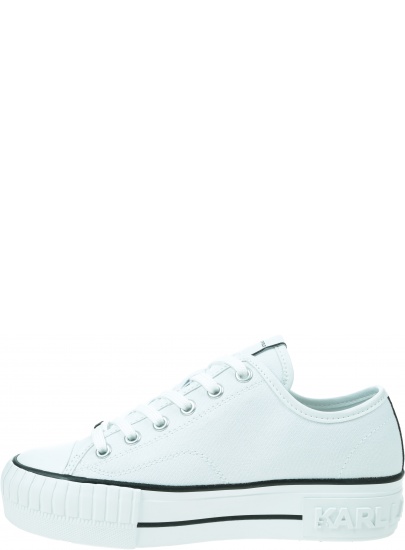 Białe Trampki KARL LAGERFELD Kampus Max Nft Lo Lace KL60410N 911